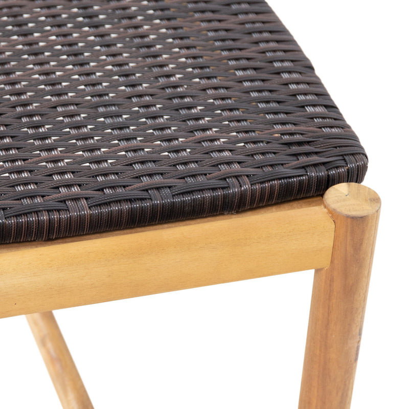 Cambria Rustic 3 Seater Bench - Teak, photo 10 of 10