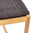 Cambria Rustic 3 Seater Bench - Teak