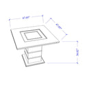 Ariya - 5 Pieces Bar Table And Bar Stool Set