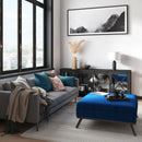 Owen - Multifunctional Square Coffee Table Storage Ottoman by Unique Piece Furniture