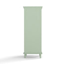 Minimalism Buffet Cabinet With Glass Doors And Double Drawer by HouseOfZazla