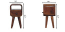 Mini Open Bedside Nightstand by HouseOfZazla