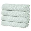 Cotton Diamond Waffle Weave Bath Towel Set - Grayson Collection by Great Bay Home
