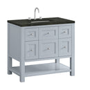 James Martin Breckenridge 36" Single Bathroom Vanity, Serenity Blue