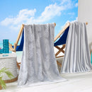 Cotton Velour Beach Towel - Maui Collection by Great Bay Home