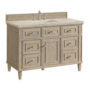 James Martin Lorelai 48" Single Bathroom Vanity, Whitewashed Oak