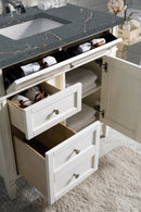 James Martin Brittany 36" Single Bathroom Vanity, Bright White