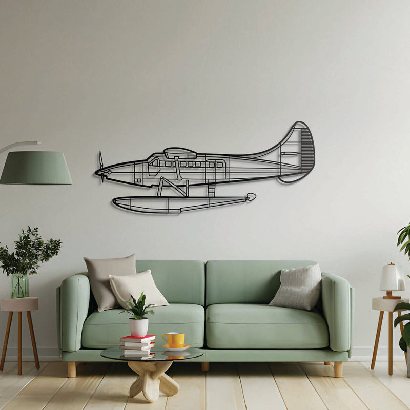 DHC-3T Metal Aircraft Wall Art - NCP0418