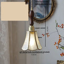 GobekUsa Glass Globe LED Pendant Light Fixture for Porch Kitchen Aisle, Adjustable Hanging Lamp
