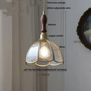 GobekUsa Glass Globe LED Pendant Light Fixture for Porch Kitchen Aisle, Adjustable Hanging Lamp