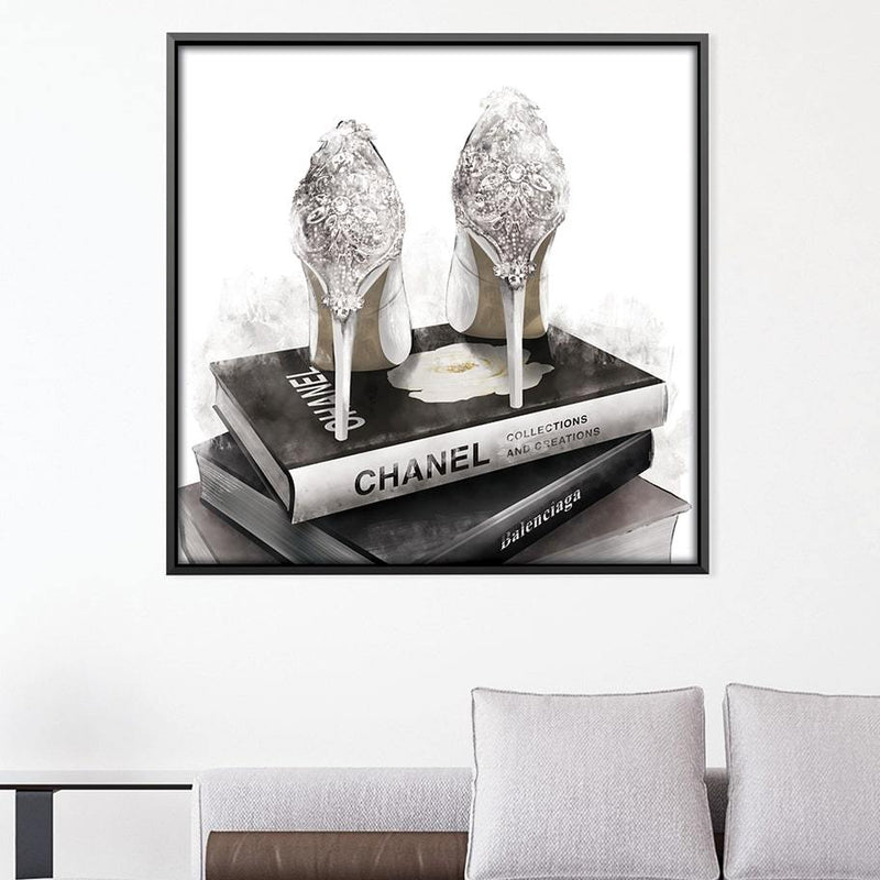 Diamond Heels Canvas