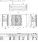 24V DC Mini Split Heat Pump Solar Air Conditioner