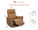 Trooper Triple Zero Power Recliner by Ornate Furniture