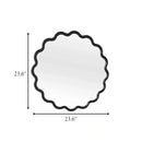 Round Wave Mirror