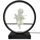 GobekUsa Dimmable Angel Table Lamp for Dream Bedroom Decor & Warm LED Lighting