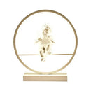 GobekUsa Dimmable Angel Table Lamp for Dream Bedroom Decor & Warm LED Lighting