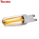 Dimmable cob led bulb clear glass filament lamp for living room by Decorbites