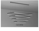 GobekUsa Dimmable Nordic LED Ceiling Chandelier for Living Room