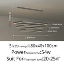 GobekUsa Dimmable Nordic LED Ceiling Chandelier for Living Room