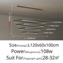 GobekUsa Dimmable Nordic LED Ceiling Chandelier for Living Room