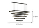 GobekUsa Dimmable Nordic LED Ceiling Chandelier for Living Room