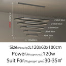 GobekUsa Dimmable Nordic LED Ceiling Chandelier for Living Room