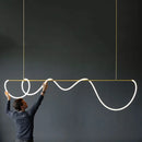 GobekUsa Dimmable Nordic LED Chandelier for Home Decor