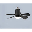 Dimmable Remote Control Ceiling Fan Light for Home & Dormitory