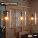Dimmable vintage led filament bulb amber glass bedroom light by Decorbites