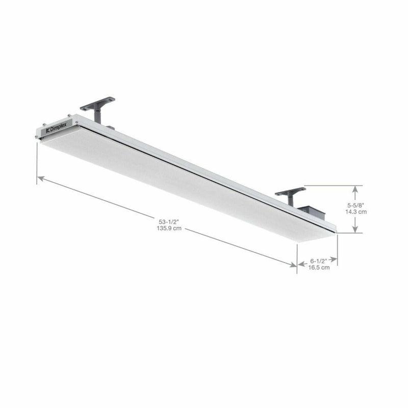 Dimplex DLW 70" Noiseless Radiant Electric Heater For Outdoor And Indoor, 3200W [DLW3200W24] (SAK15698)