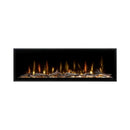 Dimplex Ignite Evolve Built-In Frosted Tumbled Glass Linear Electric Fireplace With Heat Boost System & Trim Kit (SAK59214)