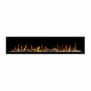 Dimplex Ignite Evolve Built-In Frosted Tumbled Glass Linear Electric Fireplace With Heat Boost System & Trim Kit (SAK59214)