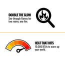 Dimplex Ignite Evolve Built-In Frosted Tumbled Glass Linear Electric Fireplace With Heat Boost System & Trim Kit (SAK59214)