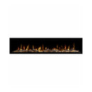 Dimplex Ignite Evolve Built-In Frosted Tumbled Glass Linear Electric Fireplace With Heat Boost System & Trim Kit (SAK59214)