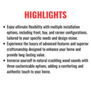 Dimplex Ignite Ultra Built-In Electric Fireplace With Multi Function Remote Control [ULT50/60/74/88] (SAK51854)