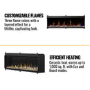 Dimplex IgniteXL Bold 74" Deep Built-In Linear Electric Fireplace [XLF7417-XD] (SAK78959)