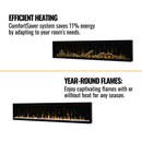 Dimplex IgniteXL 74" Premium Built-In Linear Electric Fireplace With Integrated Heater Fan [XLF74] (SAK14736)