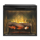 Dimplex Revillusion Herringbone Brick Built-In Electric Firebox With Front Glass [RBF30/36/42] (SAK12893)