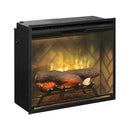 Dimplex Revillusion Herringbone Brick Built-In Electric Firebox With Front Glass [RBF30/36/42] (SAK12893)