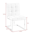 Vanderbilt Armless Dining Chair (Set of 2)