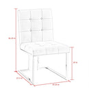 Vanderbilt Armless Dining Chair (Set of 2)