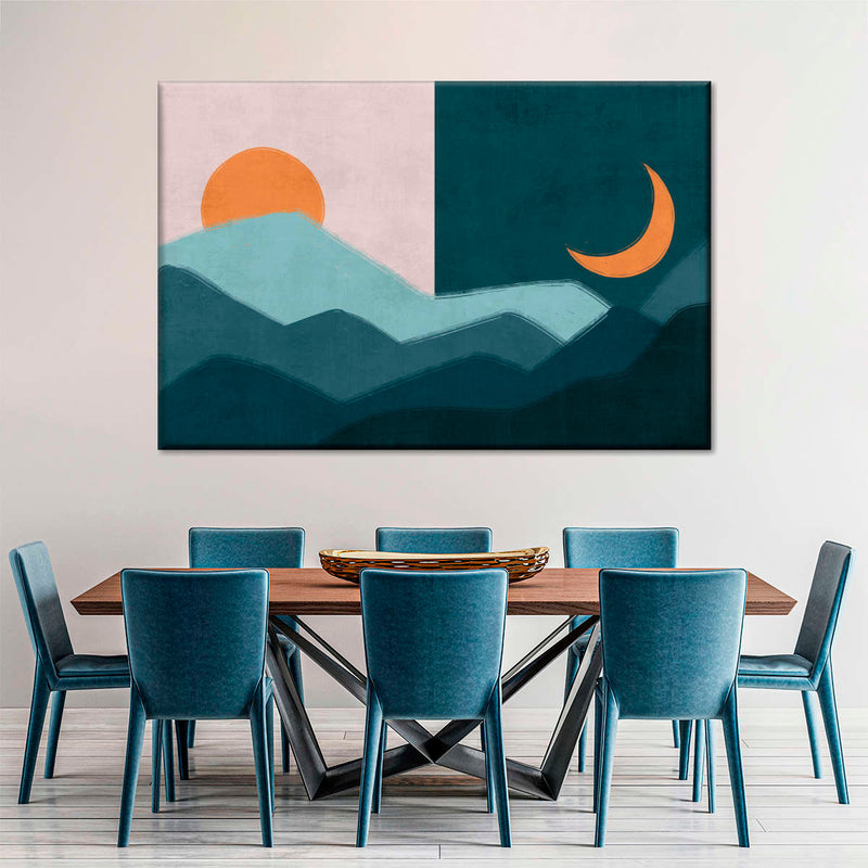 Sun And Moon Outdoor Wall Art