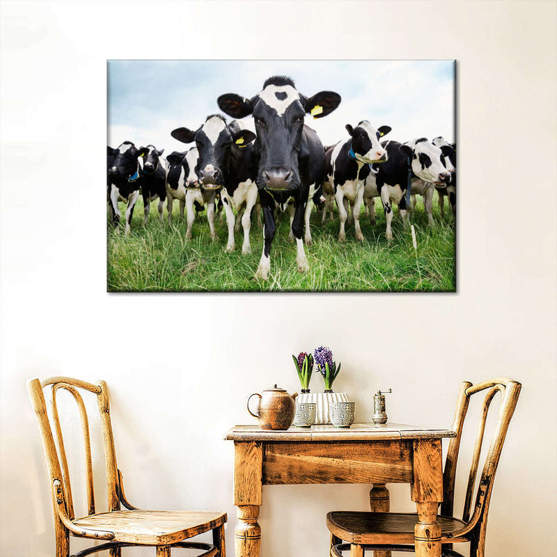 Holstein Cows Wall Art