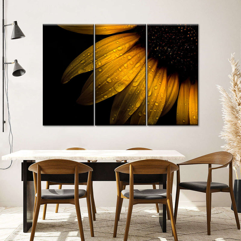 Sunflower Water Wall Art