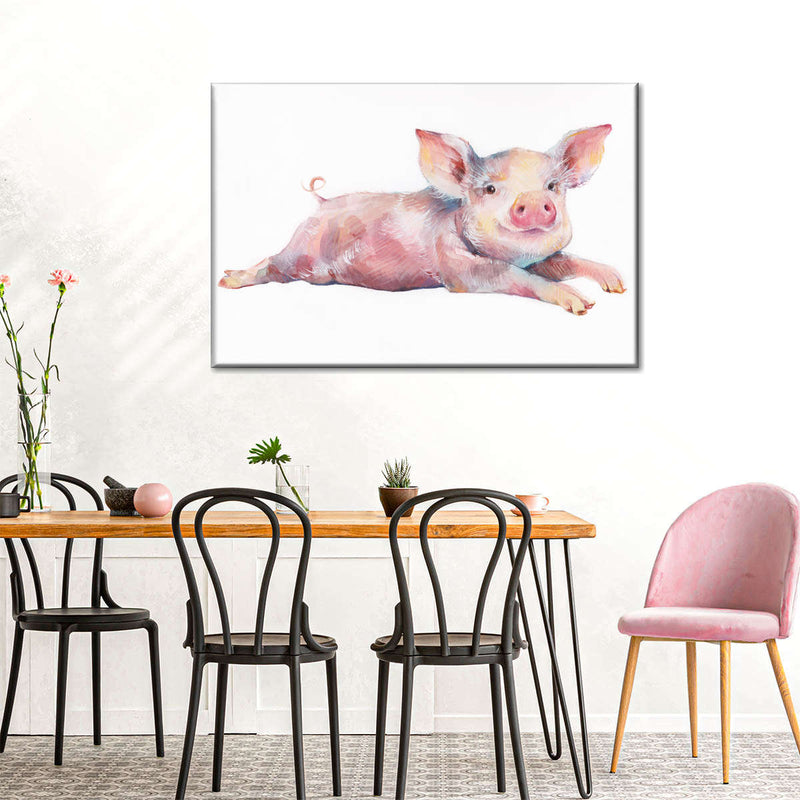 Precious Piglet Wall Art