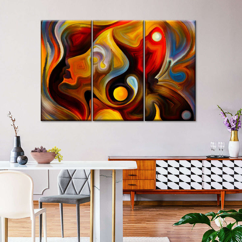 Abstract Portrait Wall Art