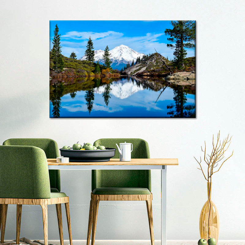 Mount Shasta Heart Lake Wall Art