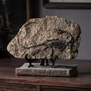 GobekUsa Dinosaur Fossil Resin Craft Figurine | Home Office Sculpture Decoration