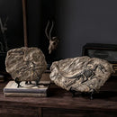 GobekUsa Dinosaur Fossil Resin Craft Figurine | Home Office Sculpture Decoration