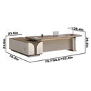 Dion · Modern L-Shaped Executive Desk by Arc Grove